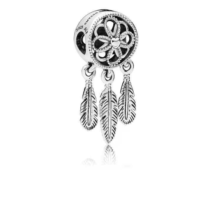 Abalorio colgante Pandora 797200 mujer plata Atrapasueños - 1