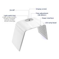 Máquina De Belleza Facial LED Con 7 Colores Terapia De Luz Roja Rejuvenecimiento De Piel Dispositivo Antiarrugas SPA En Casa - details 10