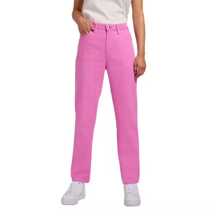 Lee Vaqueros Carol Straight Fit Rosa - 1