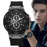 Reloj Deportivo De Cuarzo Para Hombre Con Pantalla Grande De Silicona Resistente Al Choque Reloj De Pulsera Casual Moda - details 0