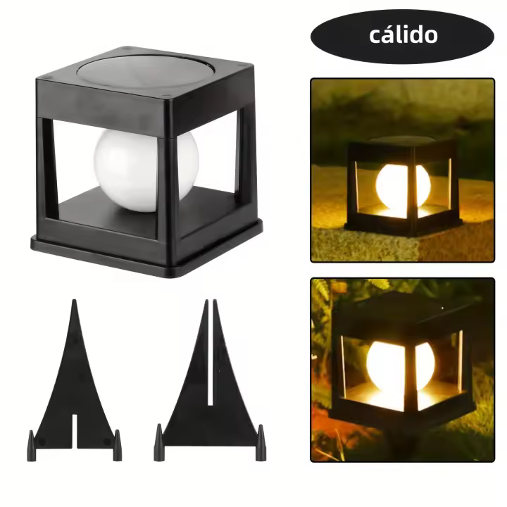 Luz Solar Para Jardín 1pc Iluminación LED Para Exterior Adecuada Para Caminos Y Jardines Protección IP65 Instalación De Montaje Tamaño 5m Fuente De Energía Solar - 1