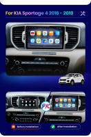 AWESAFE PX9 inalámbrico CarPlay Android Auto Radio para KIA Sportage KX5 4 2016 2017 2018 coche reproductor multimedia GPS 2 din autoradio volante controles RDS Bluetooth - details 3