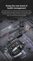 Anillo Inteligente Xiaomi R11 Para Hombres Y Mujeres Con Pantalla LED Monitor De Frecuencia Cardíaca Y Oxígeno En Sangre Resistente Al Agua Modos Deportivos Múltiples - details 8