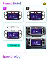Junsun Android 13 inalámbrico CarPlay Android Auto Radio para VW Volkswagen Tiguan 1 NF 2006 2007 2008 2009 2010 2011 2012 2013 2014 2015 2016 coche Multimedia navegación GPS autorradio - details 0