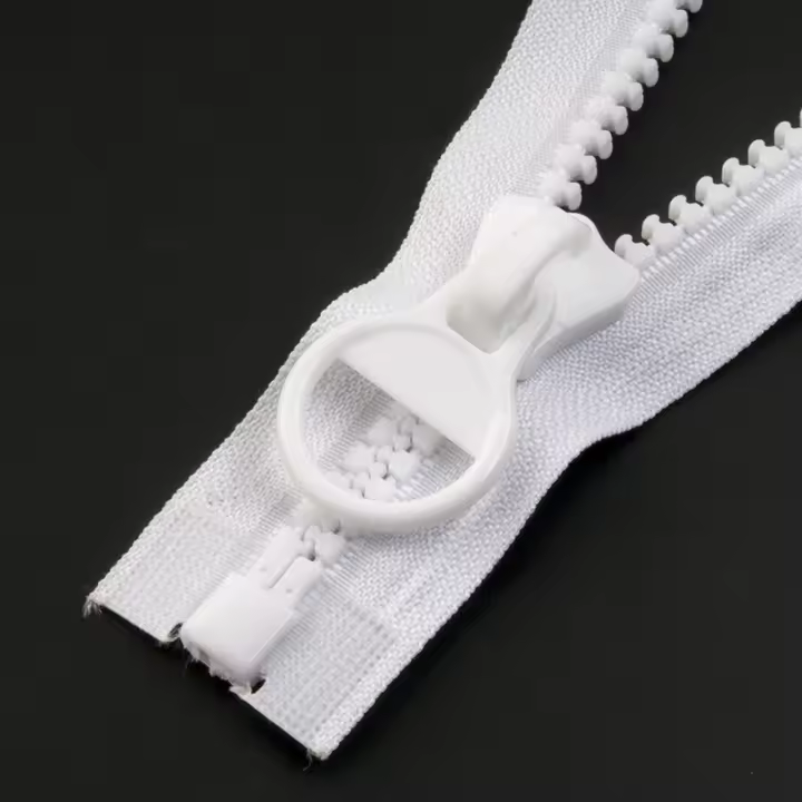 Cremallera De Resina Para Costura Y Artesanía Dientes Gruesos Para Bolsillos Ropa Tienda De Acampar Longitud Aproximada 100 Cm - 1