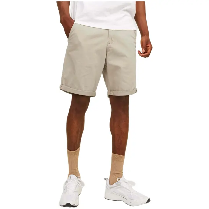 Pantalon Corto Jack&Jones Classic Chino para hombre en color beige - 1