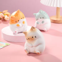 Nueva Juguete De Alivio Del Estrés Para Gatos Bola De Antiestrés SLOW RISING De Dibujos Animados Adorno De Mesa Fabricado En Tela Origen China - details 12