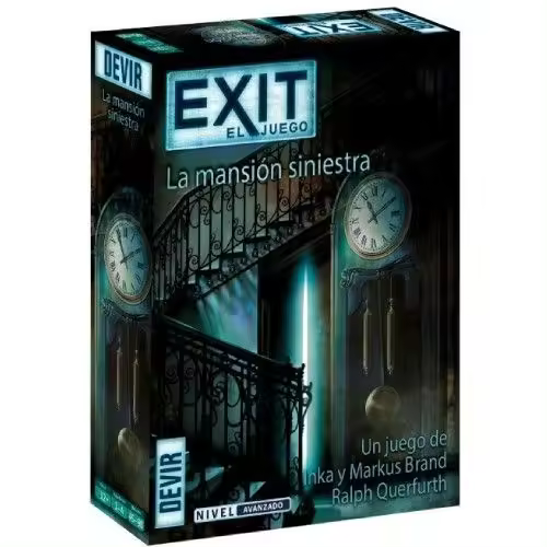 Exit La Mansión Siniestra - Juego de Mesa en Español - 1