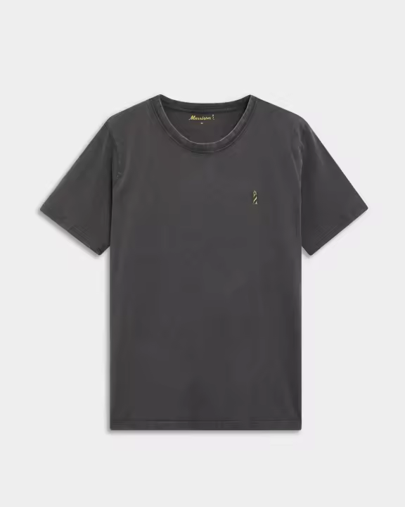 Basic Black Tee     Camiseta Morrison Hombre y Mujer - 1