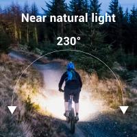Linterna Frontal LED Con Sensor Rechargeable USB 1-20 Pack Batería Integrada Para Camping Pesca Y Actividades Al Aire Libre Impermeable Con Modos De Luz Diversos - details 10