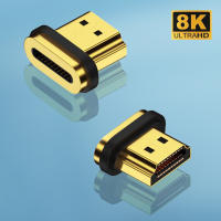 Adaptador De Conector Magnético Compatible Con HDMI Hombre a Mujer 8K HDMI-Compatible 2.1 8K/60Hz 4K/120Hz Para Xiaomi TV Box PS5 - details 15