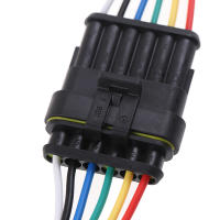 Conector De Cable Eléctrico Impermeable Para Coche 1/2/3/4/5/6 Pin Macho/Femenino Adecuado Para Automóviles Conectores Electrónicos - details 12