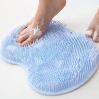 Alfombra Exfoliante De Ducha Premium Para Piel Más Suave Y Suave Accesorio De Baño Ecológico Medidas Approx 15cm X 10cm - details 4