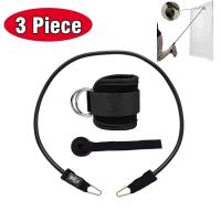 1/2Pcs Tirantes De Tobillo Para Fitness Con Anillas D Ajustables Músculos De Pierna Ejercicios De Fortalecimiento De La Salud Con Guardia Deportiva Y Abductores De Seguridad - details 7