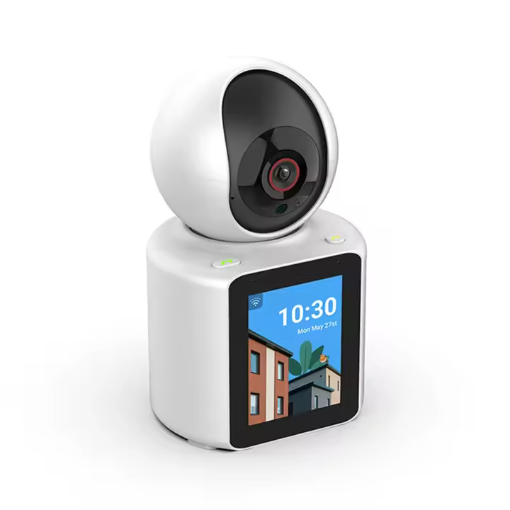 Cámara De Seguridad WiFi Inalámbrica 1080P Con Visión Nocturna Infrarroja Y Vigilancia De Video Bidireccional PTZ Para Hogar Inteligente Monitoreo Del Bebé - 1