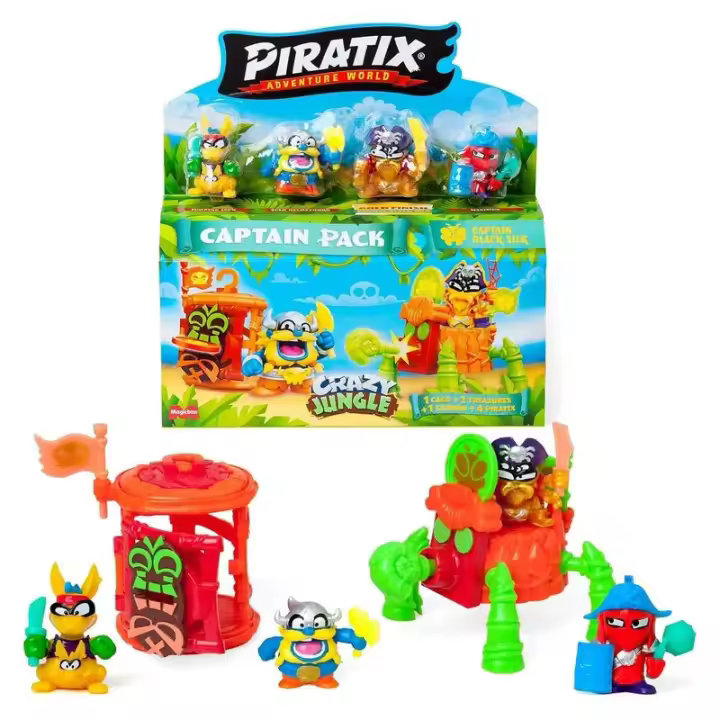 Piratix Crazy Jungle Captain Black Silk Pack Celeste 40720 MAGIC BOX - 1