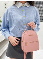 Mochila Mini Coreana Para Mujeres Bolsas Pequeñas Casual De PU Con Lining De Poliéster Bolsa De Hombro Para Damas - details 22