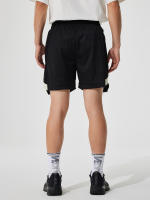 Shorts De Baloncesto De Malla Moda Con Toalla De Sudor Y Bolsillos Lateral Transpirables Para Entrenamiento Y Correr - details 11