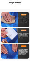 Cinta Adhesiva Impermeable De Alta Resistencia Negra / Transparente Para Reparación De Bañeras Tubos De Agua Carpa Anillo De Natación - details 10
