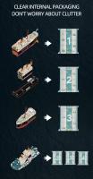 Bloques De Construcción Titanic 1881PCS Barco De Lujo Que Se Hunde Con Luces Para Decoración De Escritorio Juguetes DIY Para Niños Regalos De Vacaciones - details 14