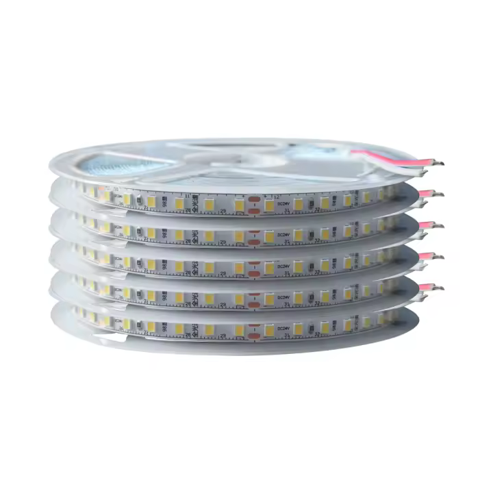 Tira De Luz LED Flexible Ra98 24V 10M 5M SMD2835 120LEDs Alta CRI Iluminación Suave Para El Hogar No Impermeable 6000K - 1