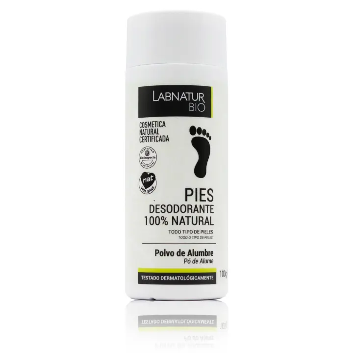 Desodorante Alumbre Polvo Pies 100g Labnatur Bio - 1