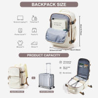Mochila De Viaje Wizzair 40x30x20 Para Hombres Y Mujeres Estilo Casual Mochila De Computadora Portátil Para Viajes Cortos Equipaje De Mano - details 0