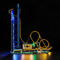 Kit De Luz LED Para Bloques De Construcción 10303 Loop Coaster Juguete DIY Con Lámpara Set De Juguetes Para Niños Sin Bloques Incluidos - details 0
