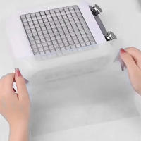 Filtro De Aspiradora De Uñas Ultradelgado De 100pcs Papel De Filtro De Tela No Tejida Blanco Para Recolección De Polvo - details 2