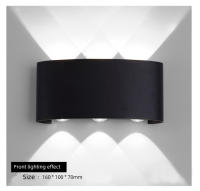 Lámpara De Pared LED Moderna Para Interior Y Exterior Luz Blanca Versátil Para Sala De Estar Corredor Dormitorio Decoración - details 24