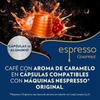 Lavazza Espresso Gourmet Caramelo, Pack 50 Cápsulas de Aluminio Compatibles con Máquinas Nespresso* Original, con Aroma Natural de Caramelo, 100% Arábica, Intensidad 8/13, Tostado Medio - details 5