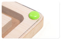 Juego Educativo Montessori De Colores Magnéticos Con Tablero De Laberinto Y Bola Mueble Bebés Para Niños Juguete Sensorial De Madera Para Edad 3-12 Años - details 11