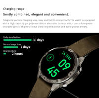 bluetooth pulsera GT45 reloj inteligente ritmo cardíaco llamada asistente de voz brújula inteligente reloj deportivo - details 13