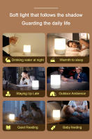 Lámpara De Noche LED Toque Recargable Para Mesa Iluminación De Dormitorio Luz Dimmable Decorativa Para Lectura Y Decoración - details 6