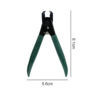 Tijeras De Uñas Anti-salpicaduras En Acero Inoxidable Para Cortar Uñas Y Postizas Herramienta De Manicura Color Verde Azul Rojo - details 5