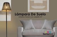 Lámpara de Suelo - HORSENS - Base de Madera - Casquillo E27 - details 0