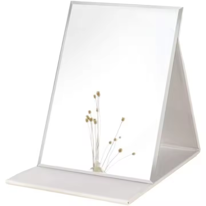 Espejo, Espejo de Maquillaje Portátil Espejo HD, Espejo Plegable Portátil/de Mesa 6.9X4.9 Pulgadas - 1