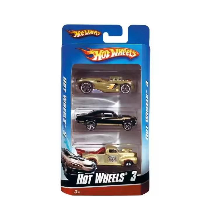Pack de tres vehículos mini coches Hot Wheels series 3 K5904 - 1