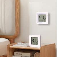 Mini Termómetro Y Higrómetro Digital LCD De Alta Precisión Para El Hogar Sensor De Temperatura Interior - details 3