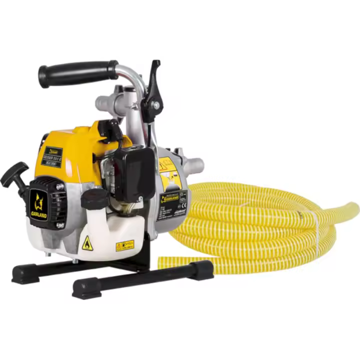 Motobomba Geiser 281GV17 - 25,4Cc - 7000 litros + manguera de 4 m de aspiración. Garland - 1