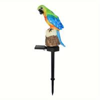 Statua De Pájaro Solar LED Para Jardín Impermeable Iluminación De Camino Paisaje Decorativo Luz De Piso Para Exterior - details 4
