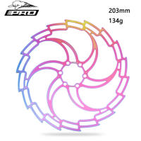 Freno De Disco Para Bicicleta IIIpro 6-Tornillos Colorido Acero Inoxidable 160mm 180mm 203mm Piezas De Freno De Montaña Y Carretera - details 10