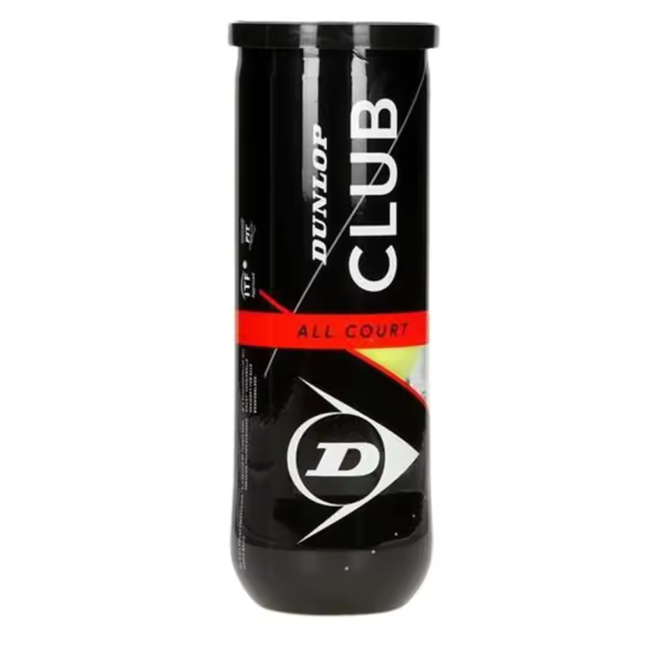 Pelotas de Tenis Dunlop Club All Court - Bote de 3 Bolas - 1