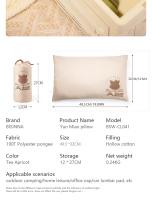 BISINNA Almohada De Acampar Ultraligera Portátil Para Senderismo Viajes Compresible Interior Exterior - details 7