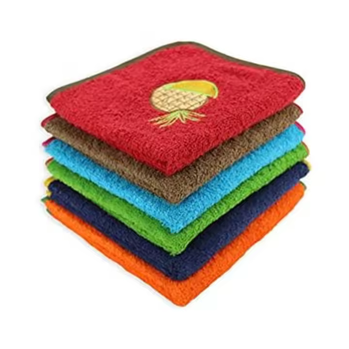 Paños de Cocina Algodón Rizo (50x50 Cm) Pack 6 Paños Absorbentes-GADETEX - 1