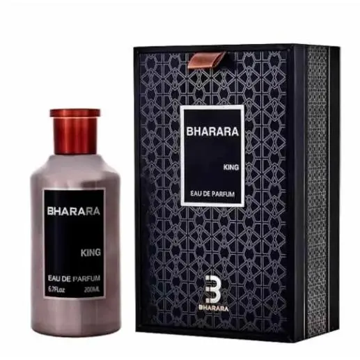 "Perfume Árabe 100% Original - Bharara Men's King EDP Spray 100ml | Majestuosa Elegancia y Sofisticación Oriental" - 1