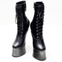 Botas De Plataforma Con Tacón Alto De 7 Pulgadas JIALUOWEI Para Mujer Ponyplay Ankle Bootfetish Talla 36-46 Envío Rápido - details 8