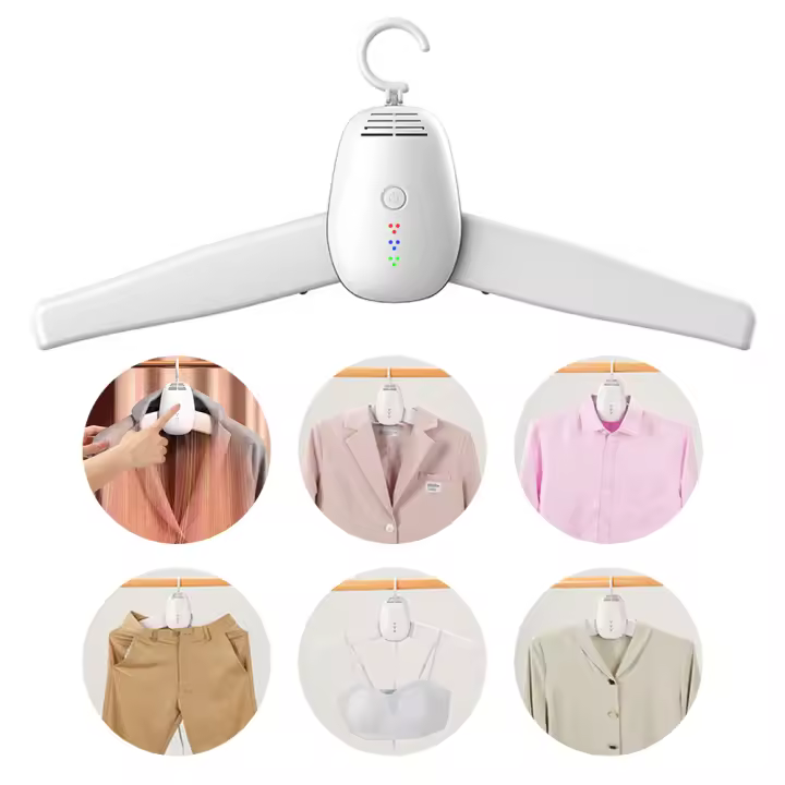 Secador de Ropa Eléctrico Portátil para el Hogar y Viajes, Secador de Aire Caliente para Ropa Inteligente, Secado de Temperatura - 1