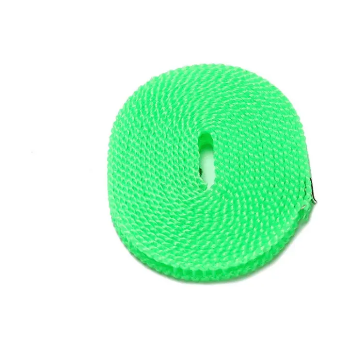 Tendedero a Prueba de Viento para Ropa de Lavadería Interior y Exterior Cuerda de Secado Tendedero de viaje portátil Percha Ajustable para Acamppar Viajes at Home (8 m) - 1