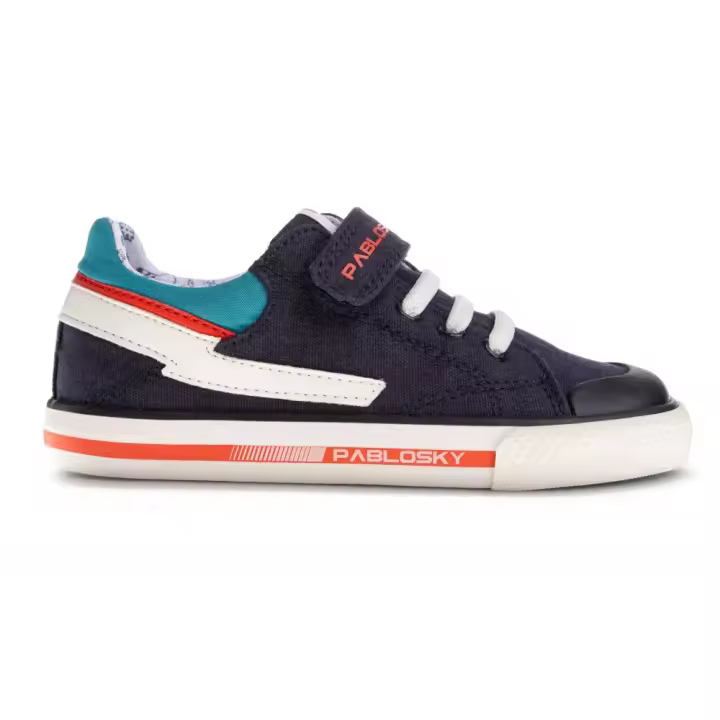 Zapatillas de lona niño PABLOSKY 981020 SNEAKERS LONA MARINO 34874 25V - 1